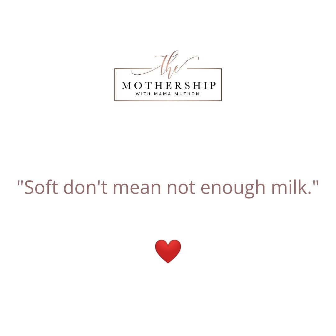 Soft Breasts don't mean no milk